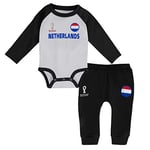 Official FIFA World Cup 2022 Long Sleeve Baby Grow & Pants Set, Baby's, Netherlands, 18 Months
