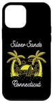 Coque pour iPhone 12 mini Silver Sands, Connecticut