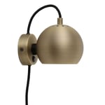 Frandsen - Ball Vegglampe Antique Brass