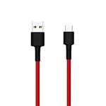 Xiaomi Cable Compatible USB Type A - C M/M 1m (Noir/Rouge)