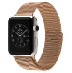 Säädettävä Apple Watch 38mm hihna - Nousi kullanvärisiä