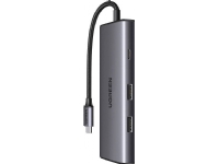 Adapter USB Ugreen Adapter 7w1 UGREEN Hub USB do 2x USB-A 3.2, USB-C 3.2, SD/TF, PD