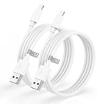 Iphone Charger Cable 2M 2Pack[Apple Mfi Certified], USB to Lightning Cable 2M Ip