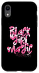 Coque pour iPhone XR Rose Camo Black Girl Magic Melanin Camouflage Queen Woman