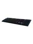 Logitech Gaming G915 - Tastatur - Schweizisk - Sort
