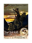 Wee Blue Coo Theatre Ad Stage Play Don Quixote Sancho Panza Wall Art Print