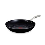 Tower T900303 SmartStart Ultra Forged 32cm Aluminium Frying Pan with Easy Clean Aeroglide Non-Stick, 15x Stronger, Induction Compatible, Oven Safe up to 220°, Long Lasting, PFOA Free