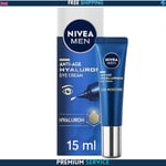 Nivea Men Anti-Age Hyaluron Eye Cream 15ml New