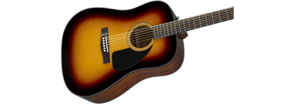 Kitara Fender CD-60 DREAD V3 DS teräskielinen Sunburst