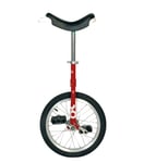 Ethjulet cykel, 16" hjul, rød fra 5-7 år