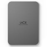 LaCie MOBILE DRIVE Secure 4TB Portable External Hard Drive 2.5 Inch Mac & PC Spa