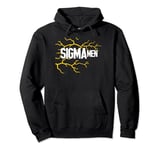 Sigma Men Funny Valentine's Day 2024 Pullover Hoodie