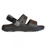 Crocs CLASSIC ALL-TERRAIN Comfortable Casual Slip On Kids Sandals Black