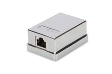 DIGITUS CAT 6A Surface mount box 1x Keystone Module, geschirmt, 2-Port