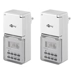 Goobay Digital Timer IP44, 2-pack