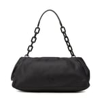 Handväska Calvin Klein Soft Nylon Shoulder Bag Lg K60K610647 Svart