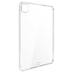 AVIZAR iPad Pro 11 2024 Fodral - Stötsäker flexibla förstärkta hörn Transparent Transparent