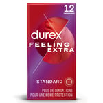 Préservatifs Standard Feeling Extra Durex - La Boîte De 12 Préservatifs