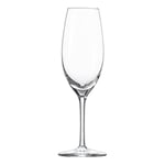Schott Zwiesel Tritan Crystal Glass Cru Classic Stemware Collection Flûtes à champagne avec pointes effervescentes, 240 ml, lot de 6