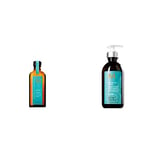 Moroccanoil Creme Intensive Pour Boucles, 300 ml & Soin Original, 100 ml