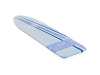 Leifheit Replacement Ironing Board Cover Thermo Reflect Glide and Park M, Electrostatic Glide Zone Cover for Faster Ironing, Easy Fit Cover Fastening, 125 x 40 cm