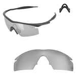 Walleva Lenses and Black Nosepads for Oakley M Frame Strike - Multiple Options