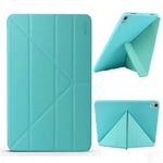 Case For IPad Pro 11 Inch (2018) Horizontal Deformation Flip Leather Case With Three-folding Holder & Sleep/Wake-up Function Flat shell, Protective case (Color : Green)