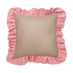 Garden Glory Garden Glory Outdoor kudde med volang 45x45 cm Beige-pink