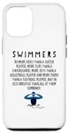 Coque pour iPhone 13 Pro Le nageur professionnel amusant fait plus de coups de pied que le joueur de football