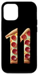 iPhone 12/12 Pro 11th Birthday Party Boys Pizza Cheese Pie Kids Eleven Boy Case