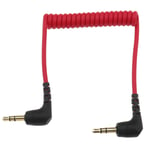 3.5mm Microphone Cable Compatible with Rode Wireless Go VideoMic GO 2 Red