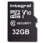 Integral Micro SD Card Dash, Security Cam 4K Video V30 U3 High Endurance 32GB 