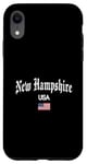 iPhone XR New Hampshire Design Gothic Style Case