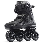 ZXLIFE@@ Hockey Patins à roulettes Chaussures Rollers Femmes Hommes Roller Skates pour Adultes Patins à Roues alignées Professionnels à Roues alignées Vitesse Chaussures Skates,43 EU