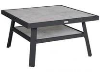 Brafab - Samvaro XL Soffbord 90x90 cm Grå
