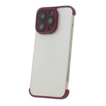 iPhone 13 TPU Mini-stötfångare med Kameraskydd - Körsbär - TheMobileStore iPhone 13 Pro Max Skal