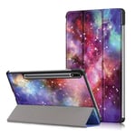 Samsung Galaxy Tab S7 FE etc. Mønsteretui - Nebula