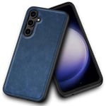 Samsung Galaxy A36 5G Skal i PU-läder - Blå