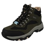 Ladies Skechers Waterproof Suede Leather Lace Up Hiking Walking Boots Base Camp
