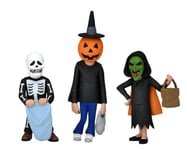 NECA Halloween 3 Toony Terrors Trick Or Treaters 6" Action Figure Pack of 3