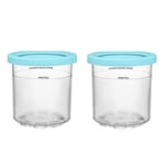 2Pcs Ice Cream Pints Cup for Ninja for NC299AM C300S Series Reusable Can6720