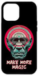 Coque pour iPhone 12 Pro Max Make More Magic Trippy Shaman Druid Spirit Psychédélique Vibes