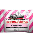 Sukkerfri Fisherman's Friend med Smak av Rasberry 25 g