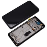 LCD Touch Screen Assembly Frame Genuine For Motorola Moto G8 Power Replacement