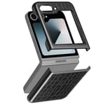 Fodral till Samsung Galaxy Z Flip 6 Anti-Fingerprint Crocs Wild Series Svart Svart