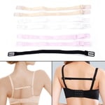 2x Wow Low Back Backless Bra Strap Converter Adapter Adjustable Pink