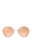 Thomas Sabo Romy Pink Round Sunglasses