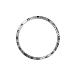 INF Circle in Black Lettering Type Ur Bezel Kompatibel med Samsung Watch 6