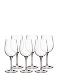 Rødvinsglas Palace Home Tableware Glass Wine Glass Red Wine Glasses Nude Luigi Bormioli