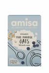 Amisa Organic Gluten Free Porridge Oats 325g (Pack of 2)